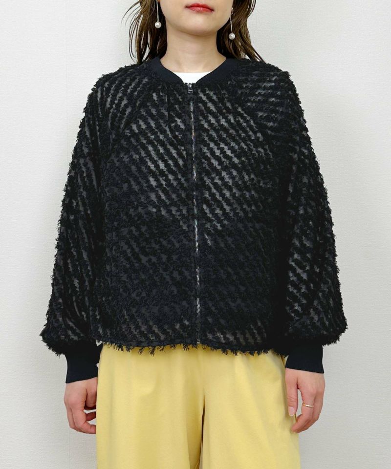 model：H164　着用サイズ：M　ブラック