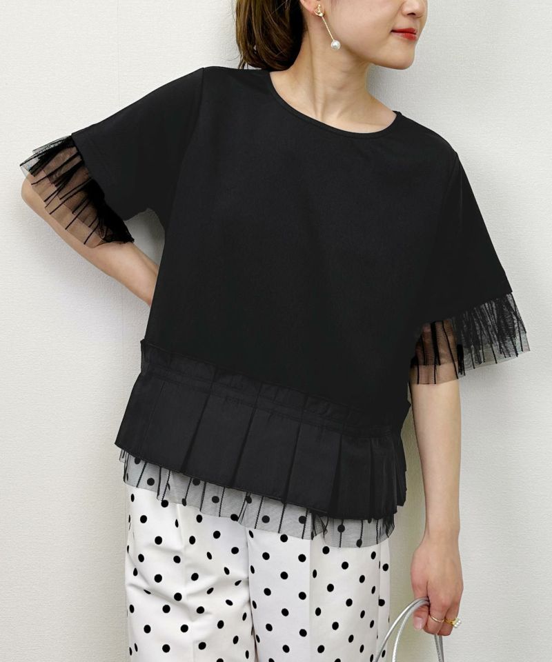 model：H164　着用サイズ：M　ブラック