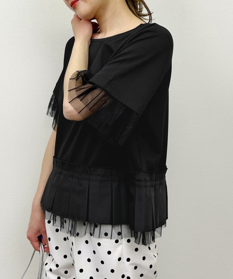 model：H164　着用サイズ：M　ブラック