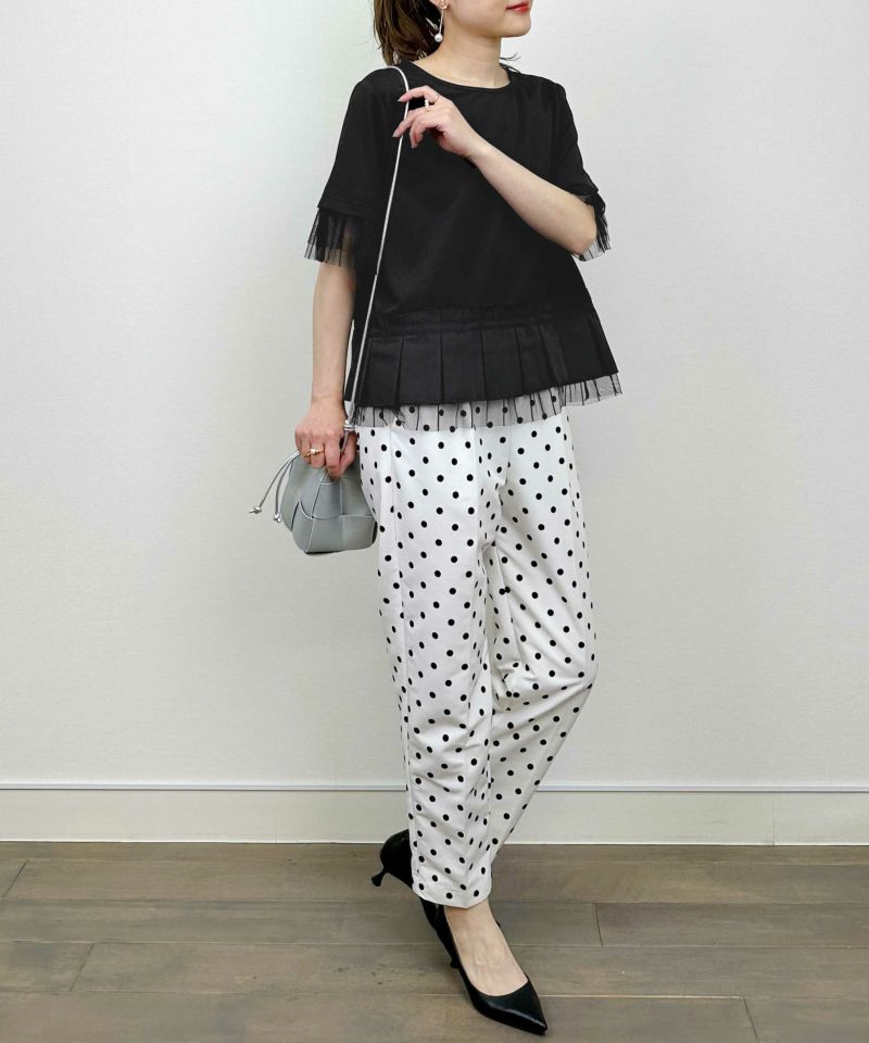 model：H164　着用サイズ：M　ブラック