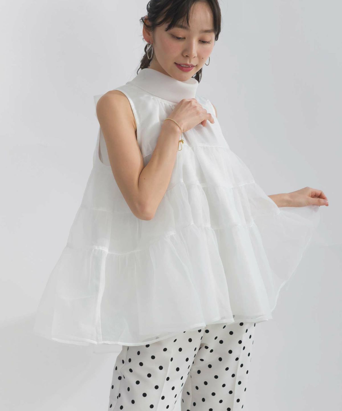 model：H153　着用サイズ：M