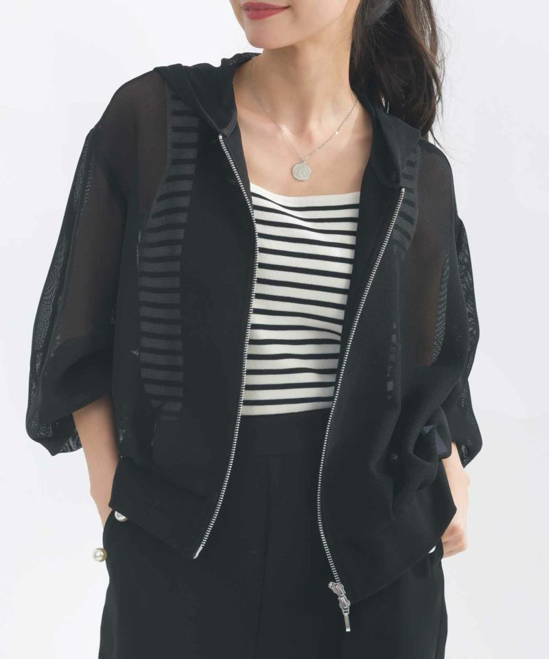 model：H153　着用サイズ：M　ブラック