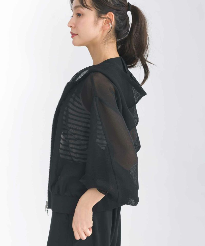 model：H153　着用サイズ：M　ブラック