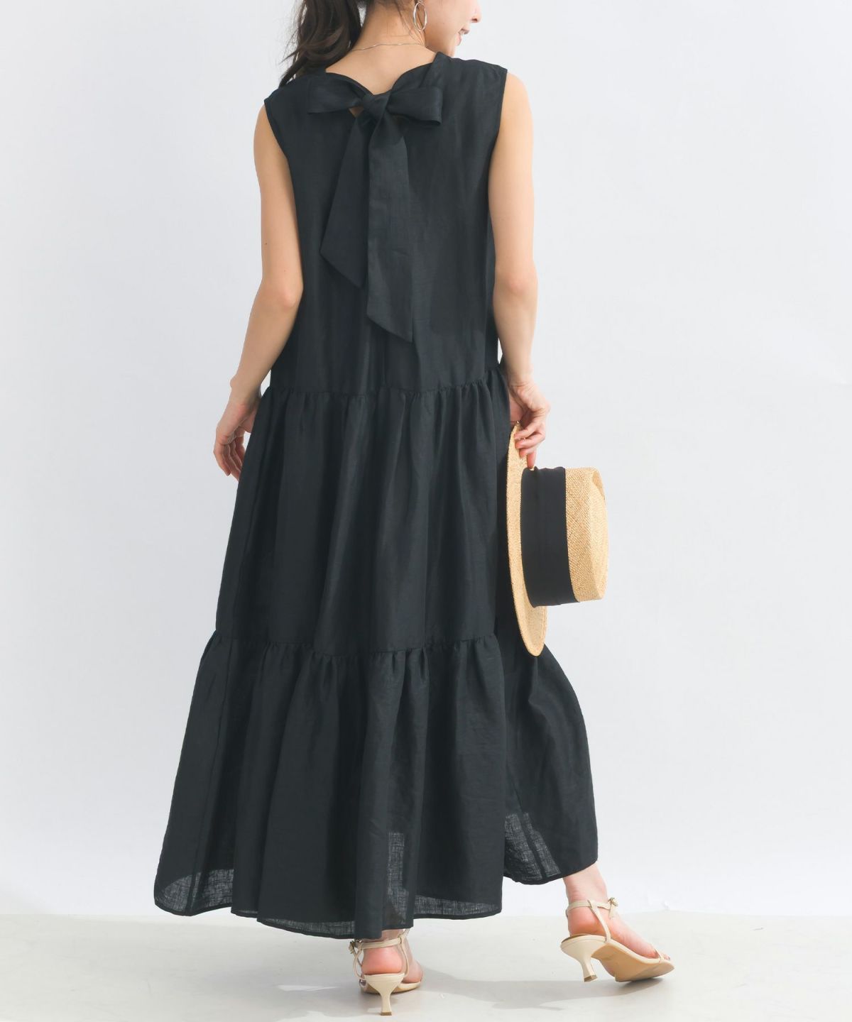 model：H153　着用サイズ：M　ブラック