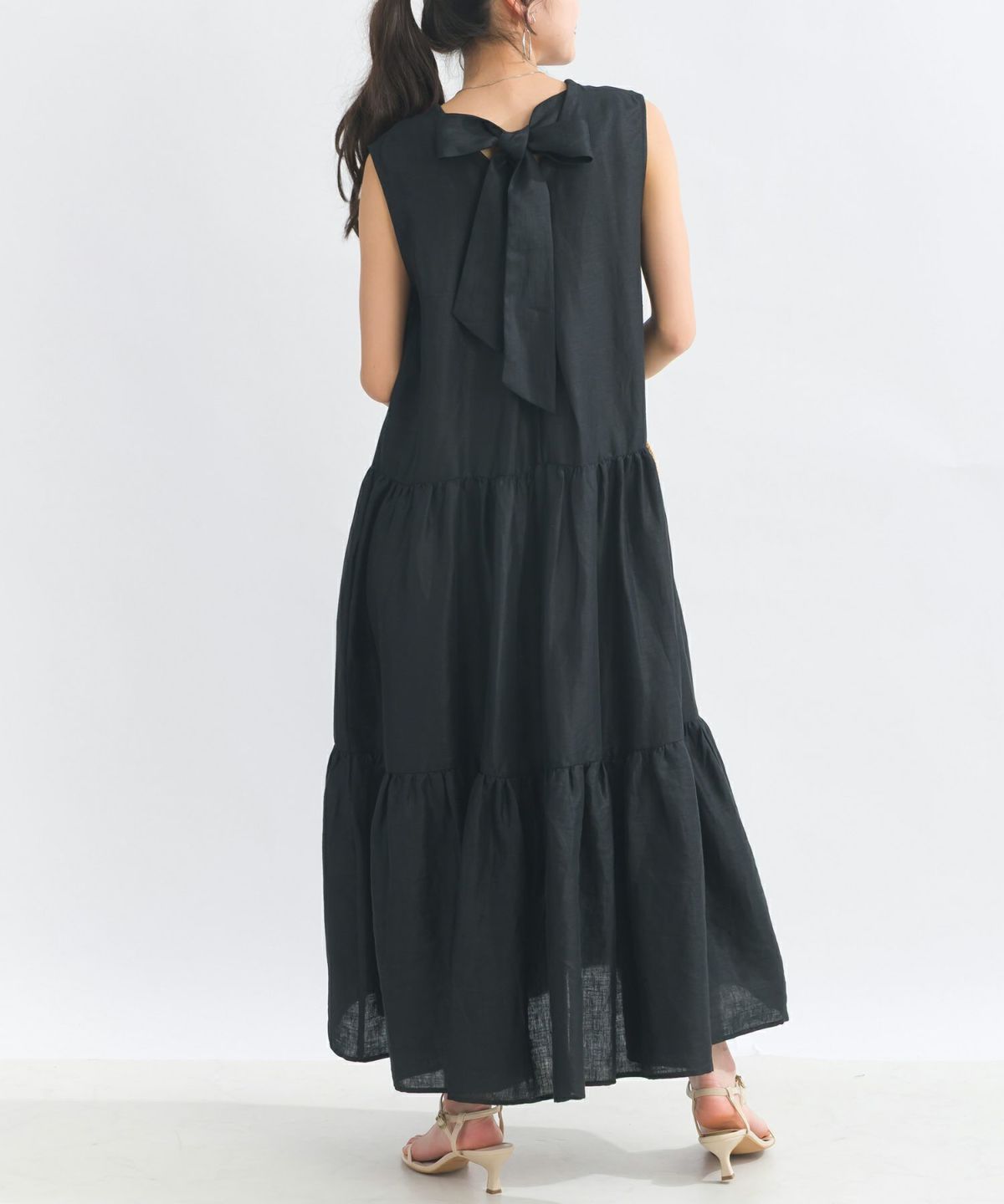 model：H153　着用サイズ：M　ブラック