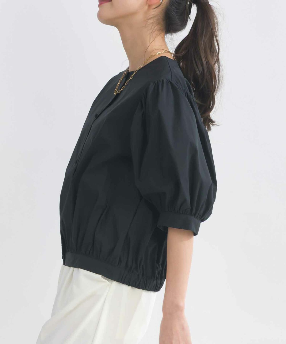 model：H153　着用サイズ：M　ブラック