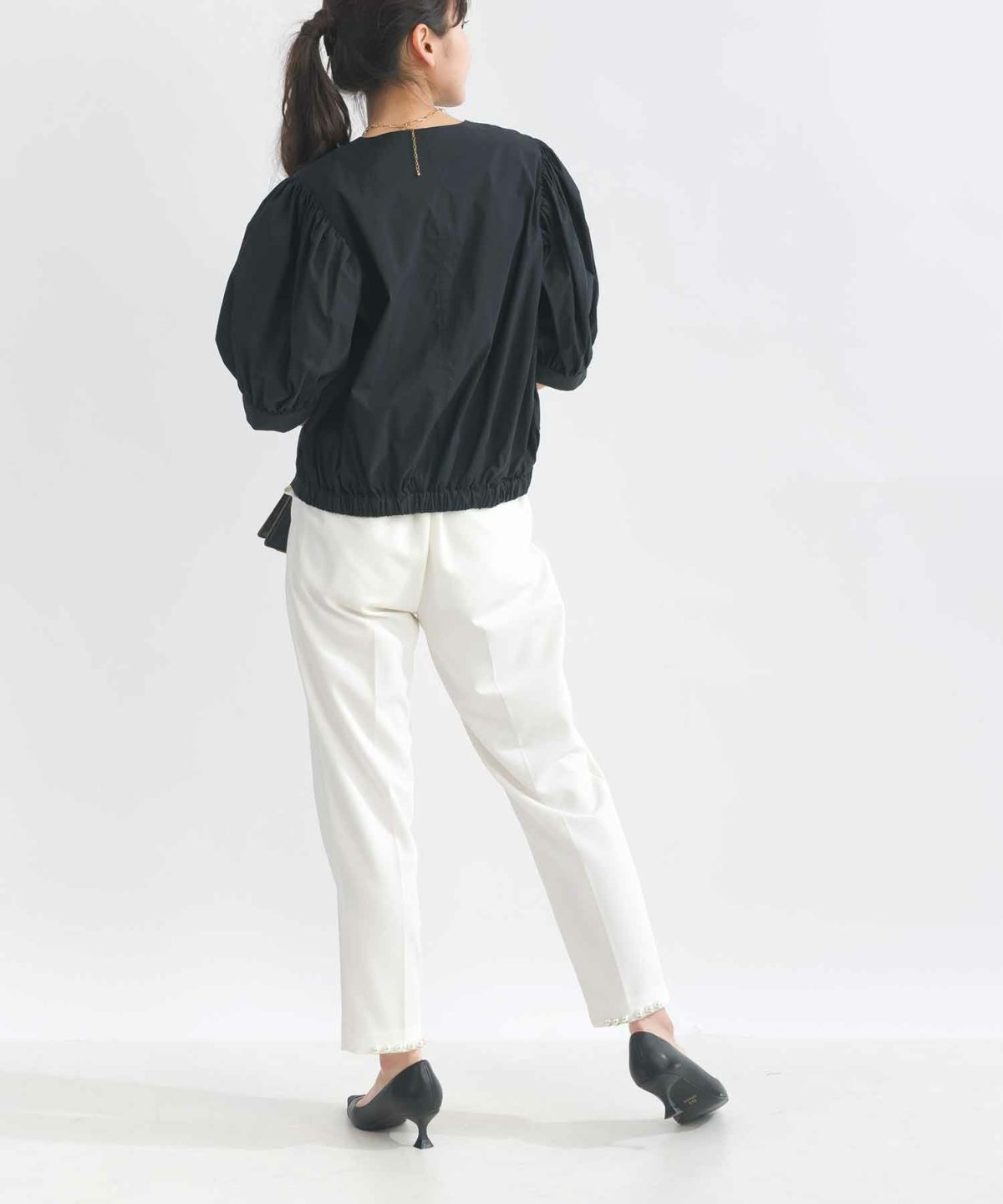 model：H153　着用サイズ：M　ブラック