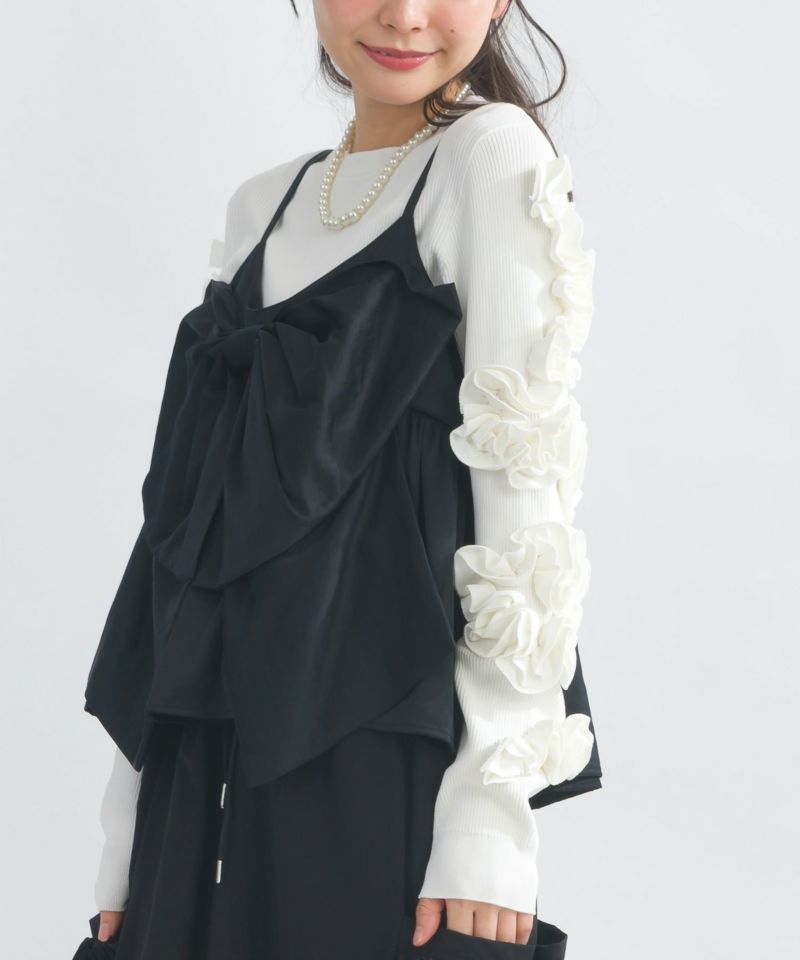 model：H153　着用サイズ：M　ブラック