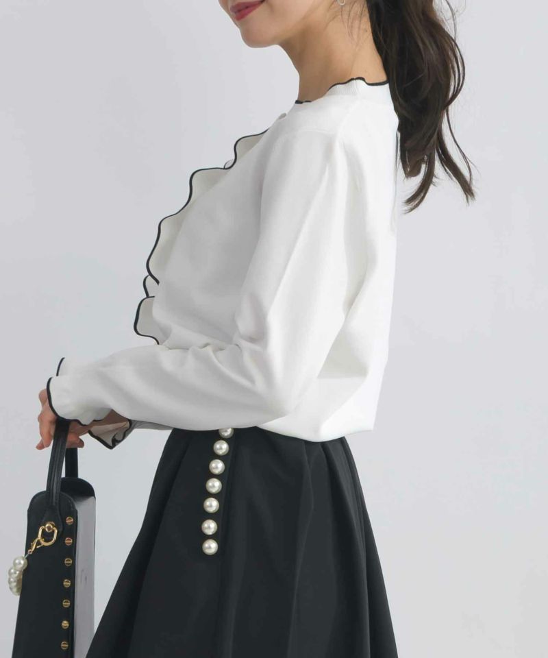 新品タグ付き フリル付きプルオーバー angelstar09.jpg