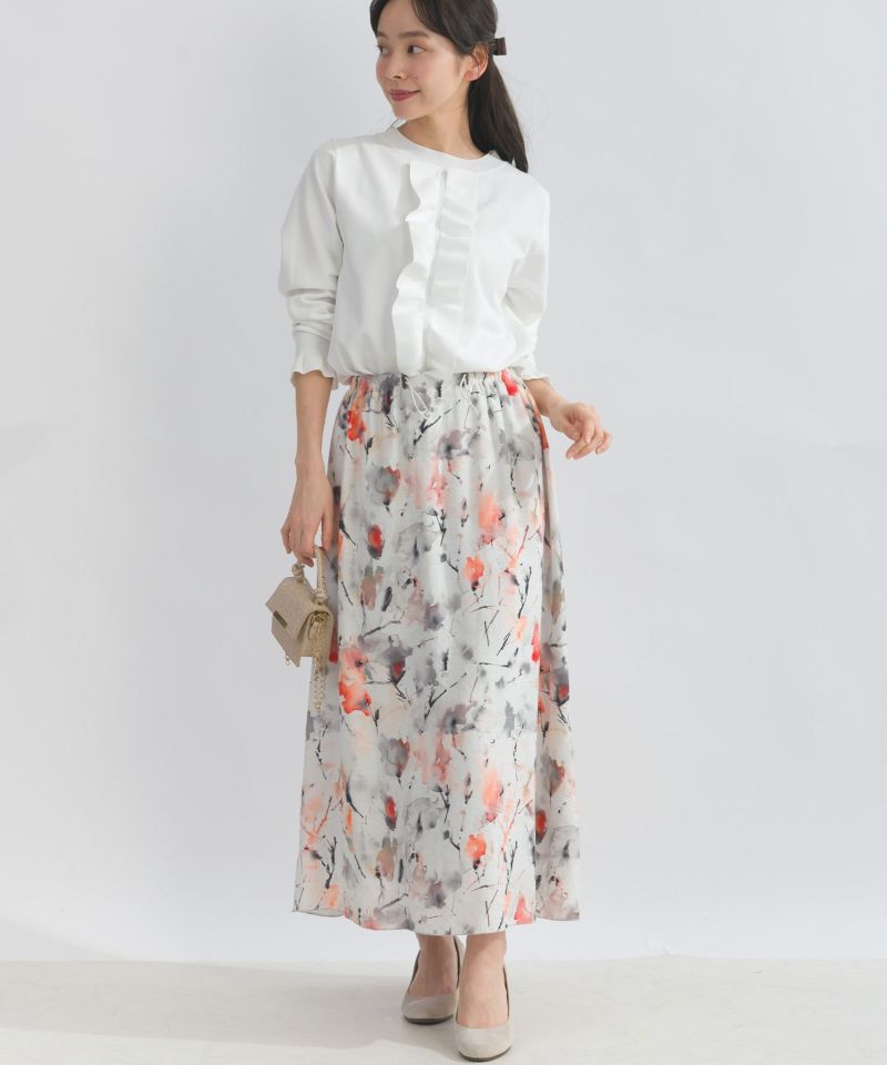 model：H153　着用サイズ：M　グレー