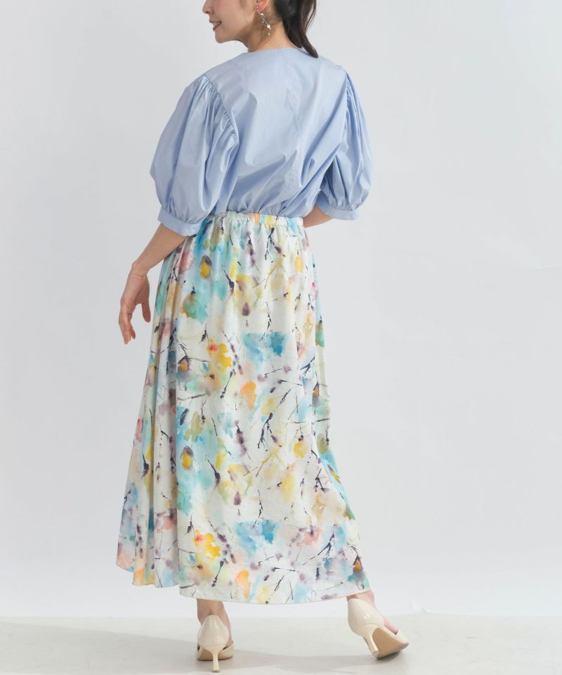 model：H153　着用サイズ：M　ブルー