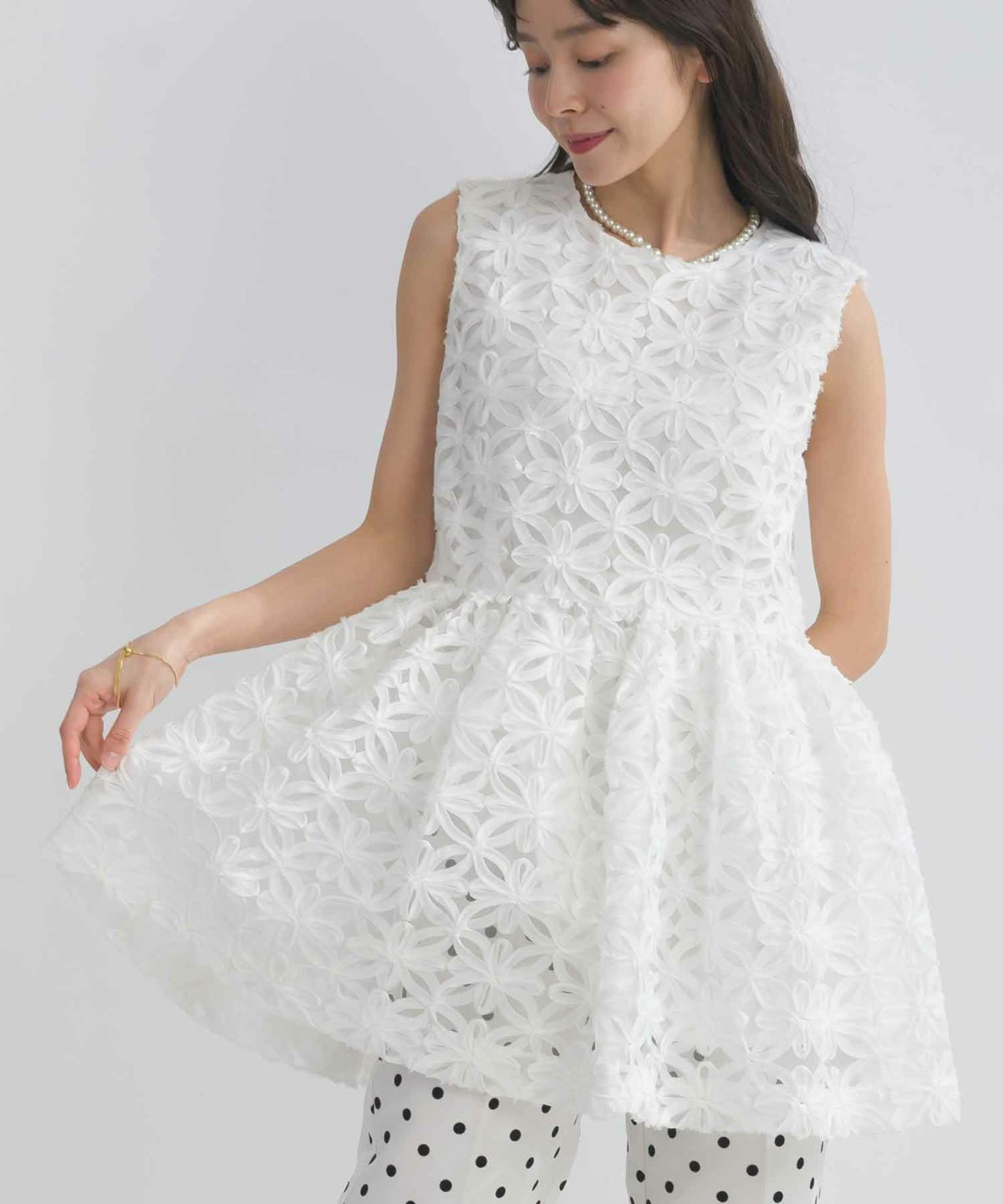 model：H153　着用サイズ：M