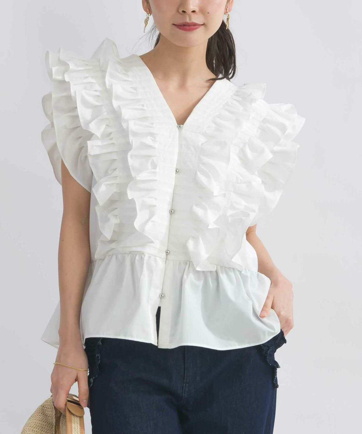 model：H153　着用サイズ：M