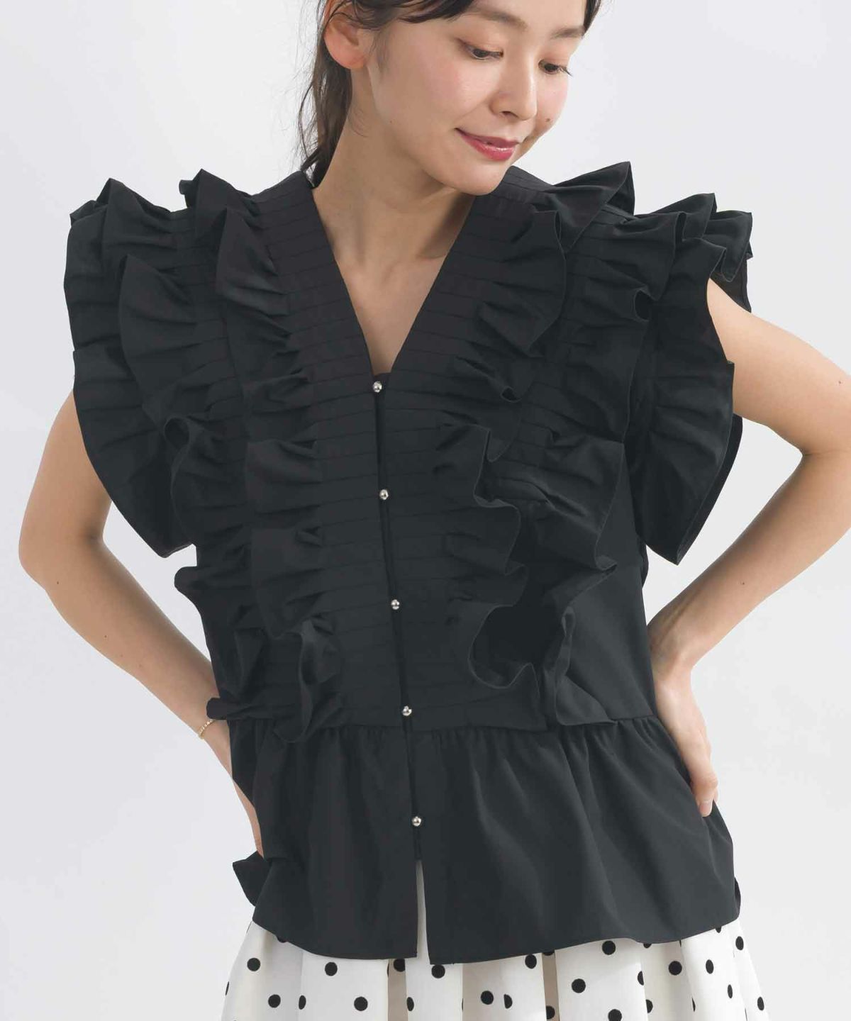 model：H153　着用サイズ：M