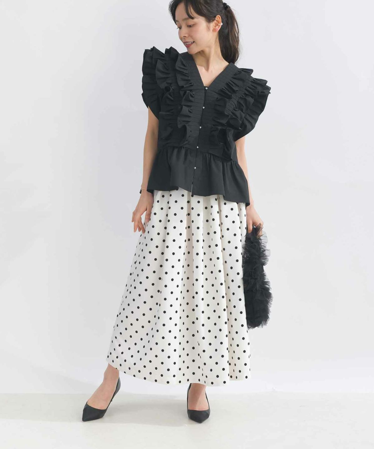 model：H153　着用サイズ：M