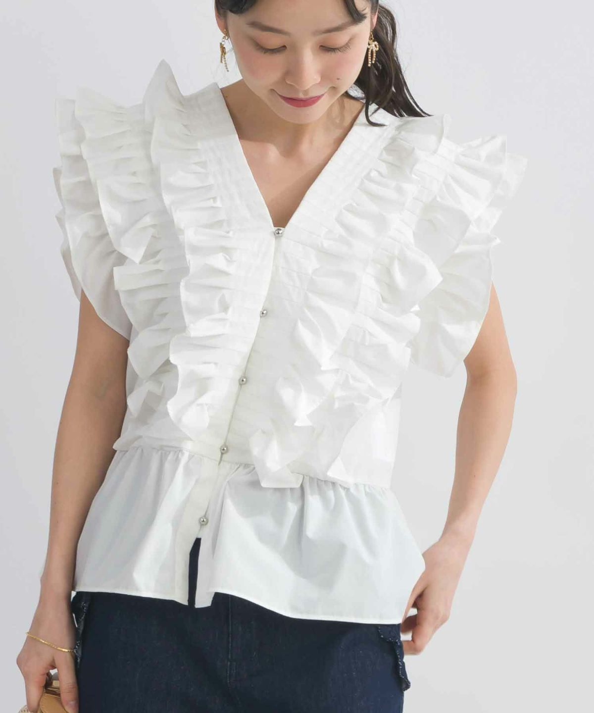 model：H153　着用サイズ：M