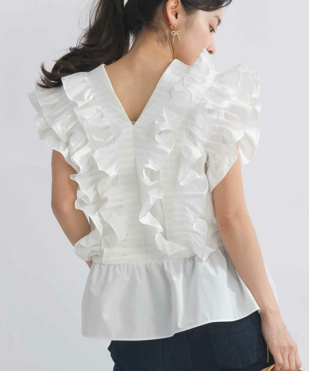 model：H153　着用サイズ：M