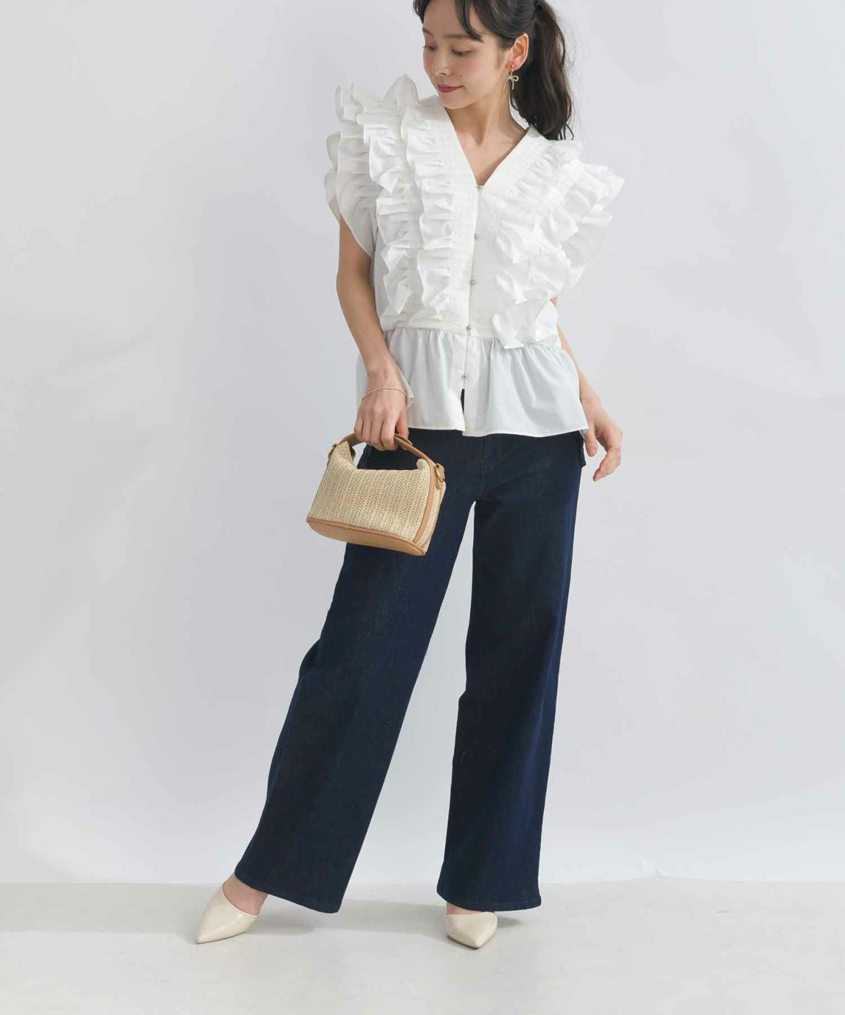 model：H153　着用サイズ：M