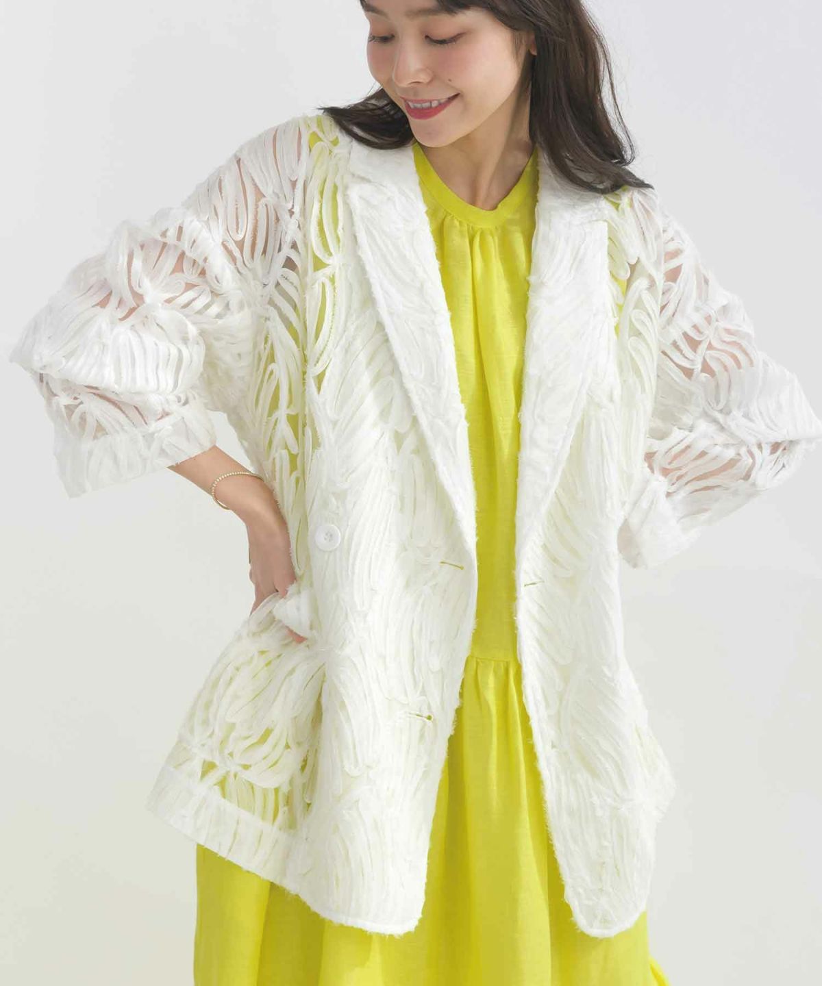 model：H153　着用サイズ：M