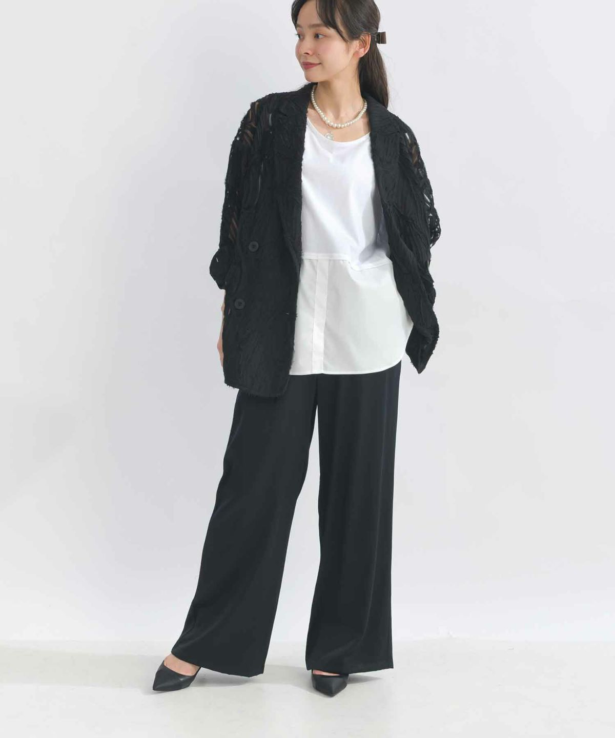 model：H153　着用サイズ：M