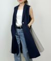 model：H164　着用サイズ：M　ネイビー