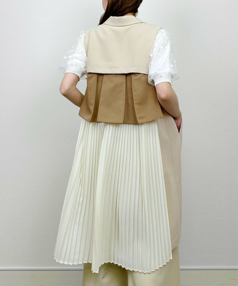model：H164　着用サイズ：M　アイボリー