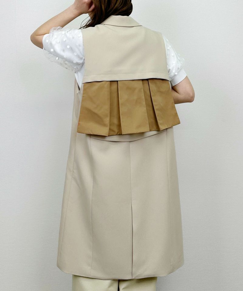 model：H164　着用サイズ：M　アイボリー