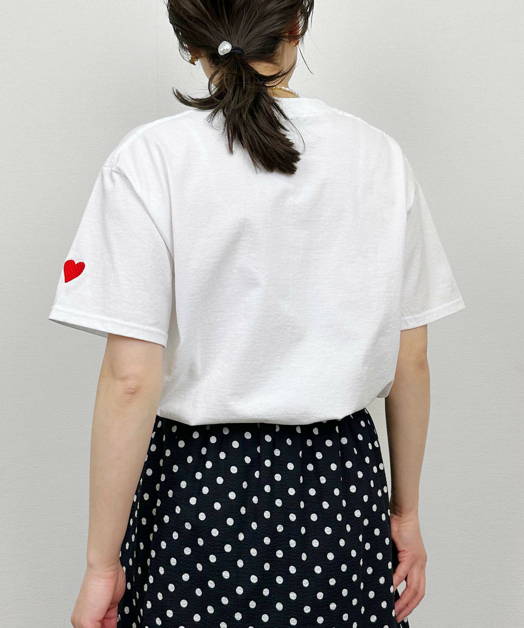 model：H164　着用サイズ：M　Super Premium Tshirt