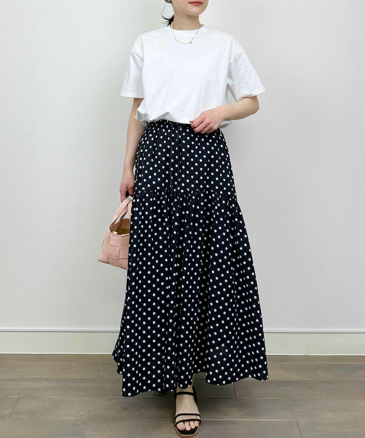 model：H164　着用サイズ：M　Super Premium Tshirt