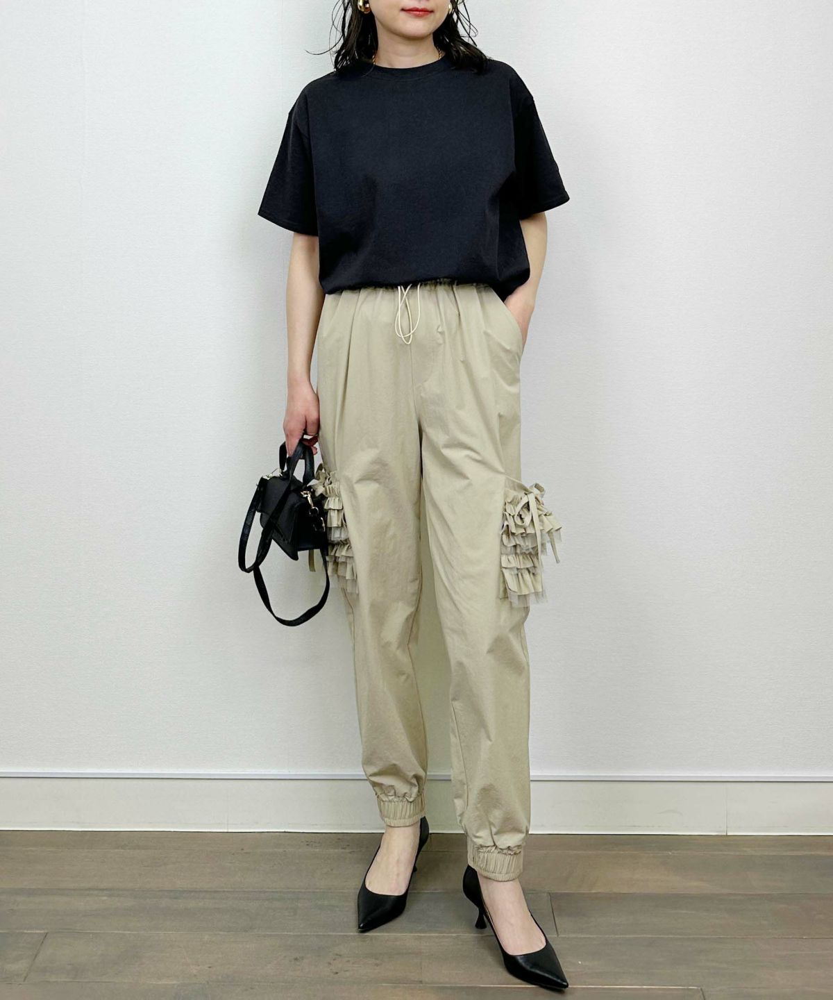 model：H164　着用サイズ：M　Super Premium Tshirt