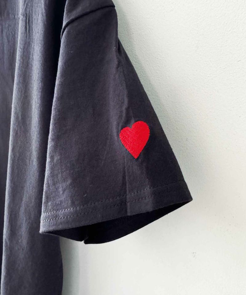 Super Premium Tshirt　ハート刺繍