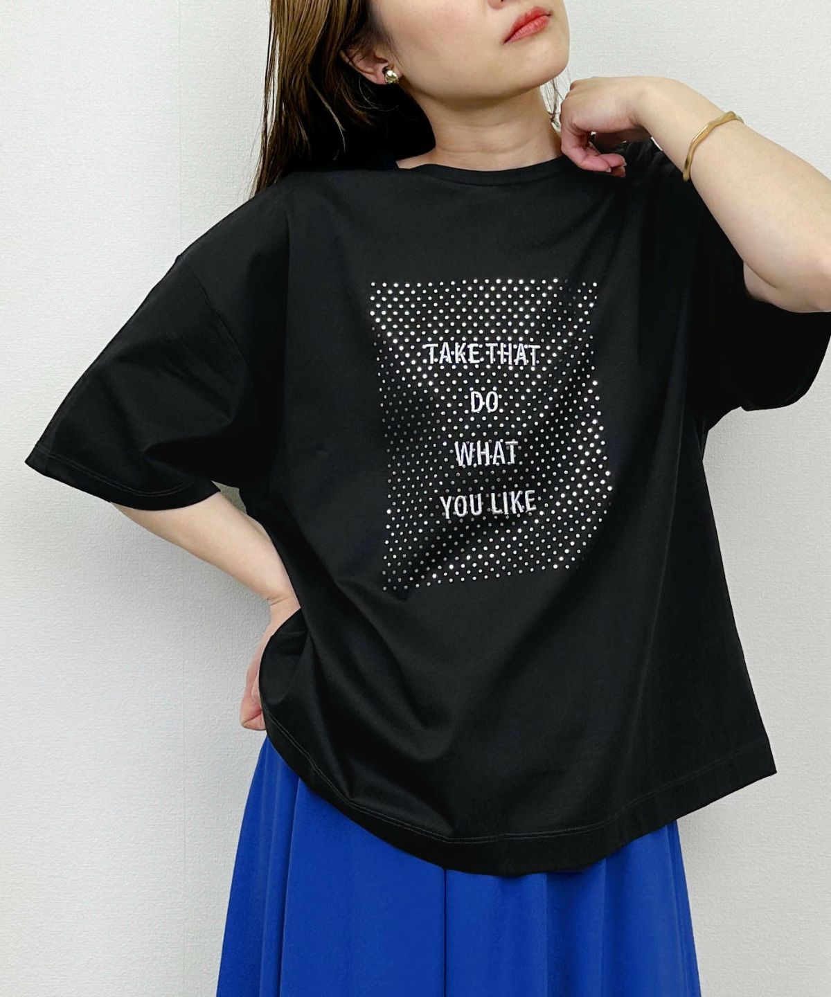 model：H164　着用サイズ：M　ブラック