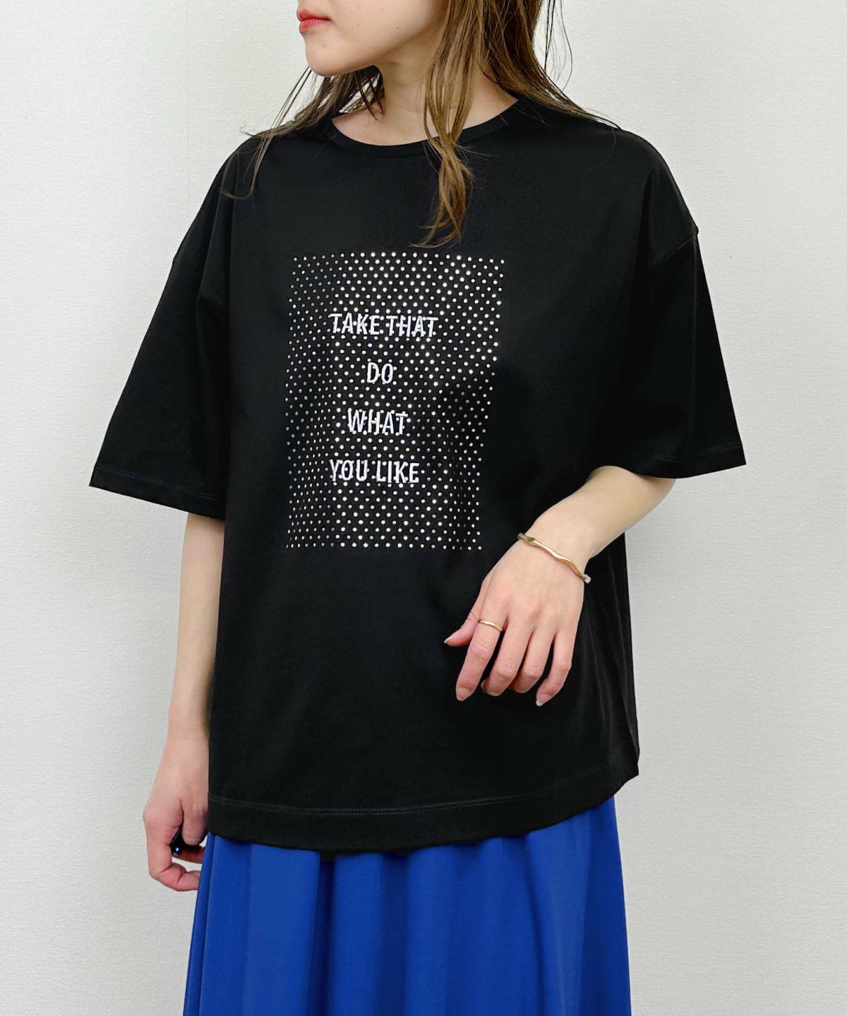 model：H164　着用サイズ：M　ブラック