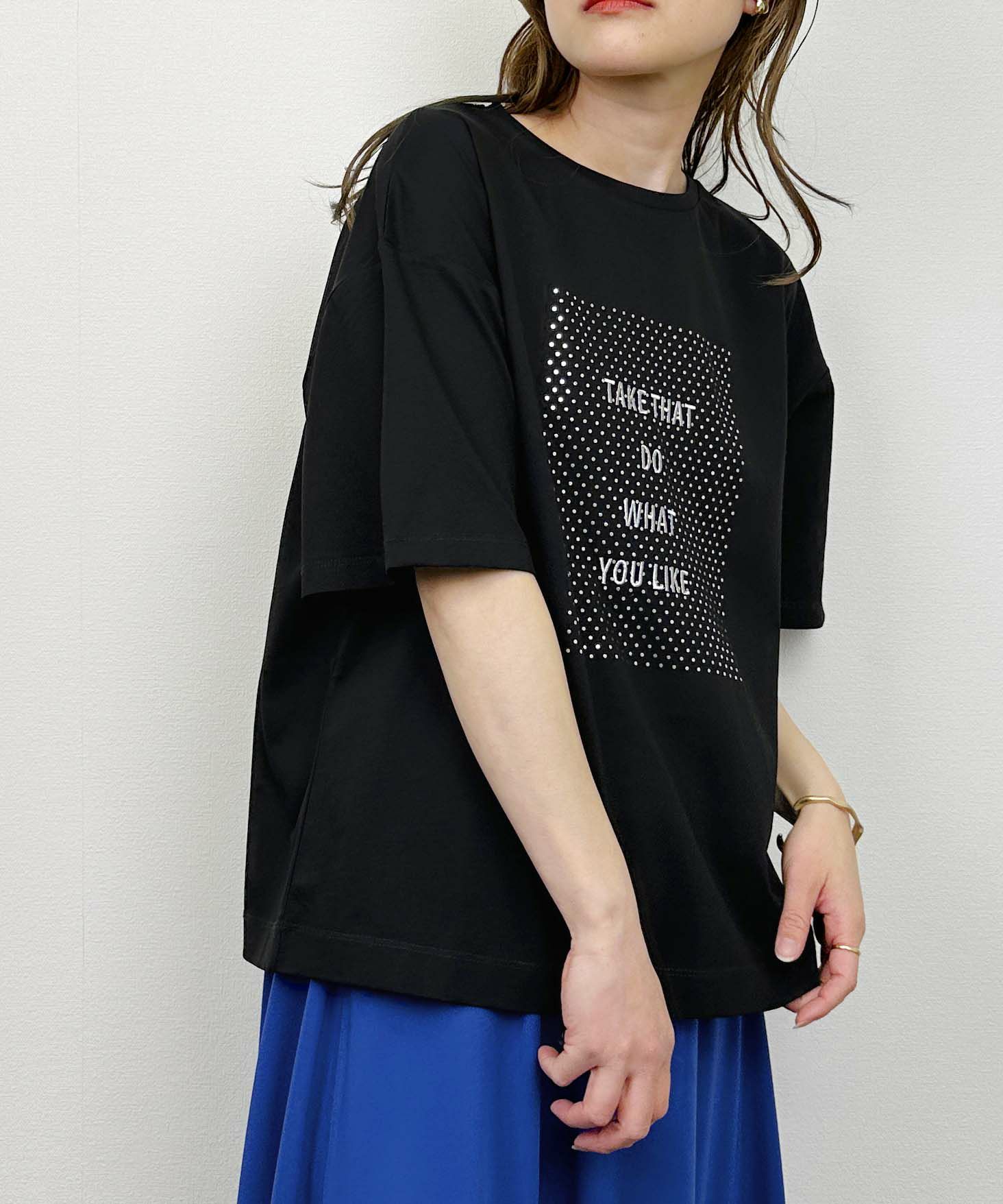 model：H164　着用サイズ：M　ブラック