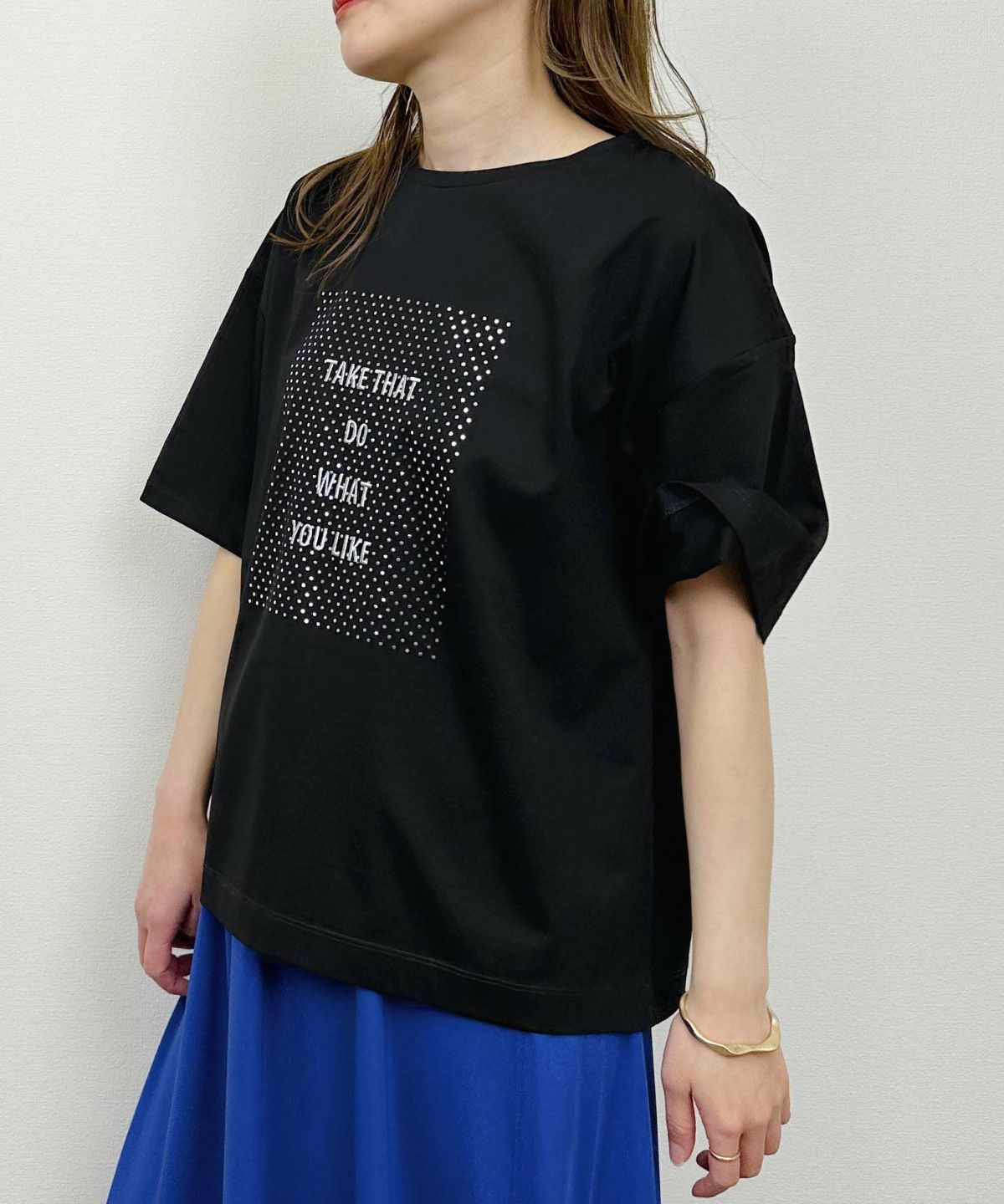 model：H164　着用サイズ：M　ブラック