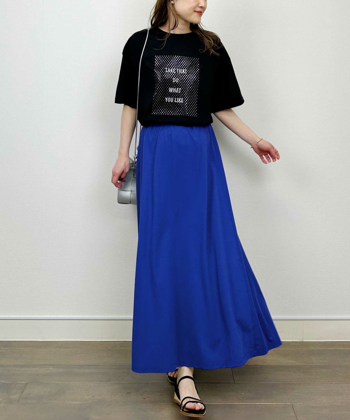 model：H164　着用サイズ：M　ブラック