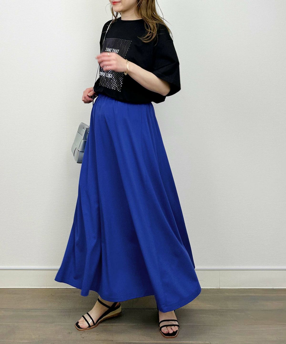 model：H164　着用サイズ：M　ブラック