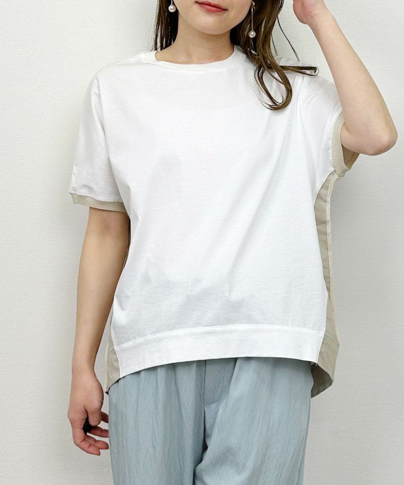 model：H164　着用サイズ：M　ホワイト系その他