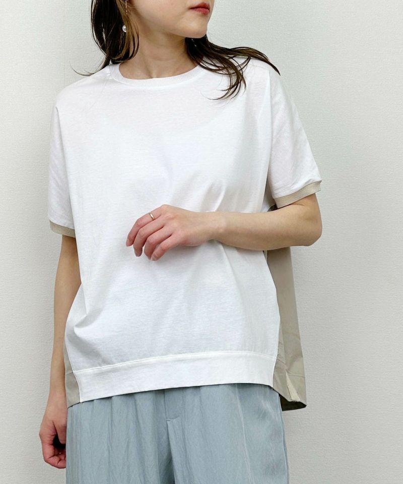 model：H164　着用サイズ：M　ホワイト系その他