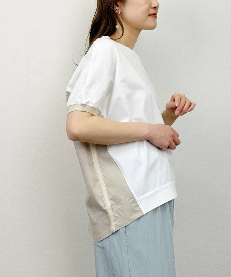 model：H164　着用サイズ：M　ホワイト系その他