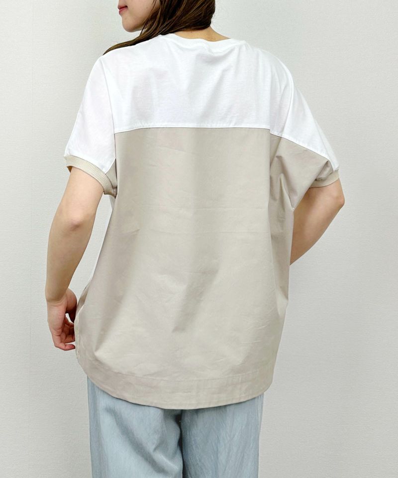model：H164　着用サイズ：M　ホワイト系その他