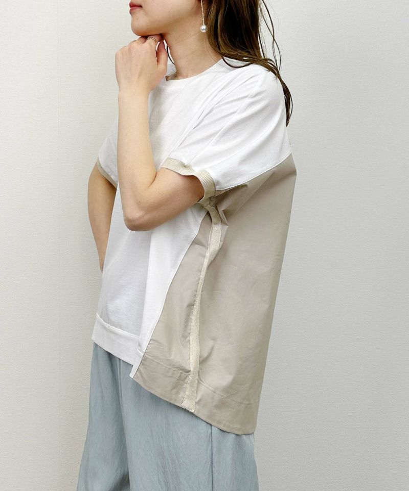 model：H164　着用サイズ：M　ホワイト系その他