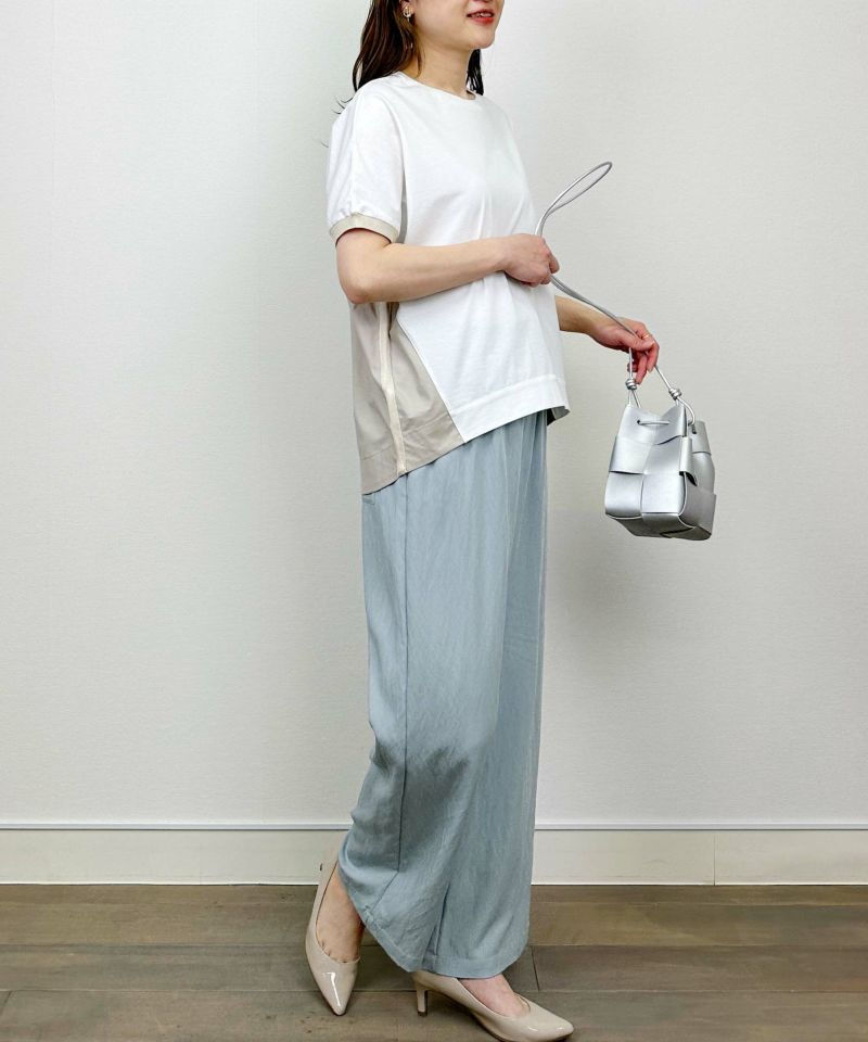 model：H164　着用サイズ：M　ホワイト系その他