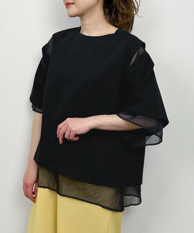 model：H164　着用サイズ：M　ブラック