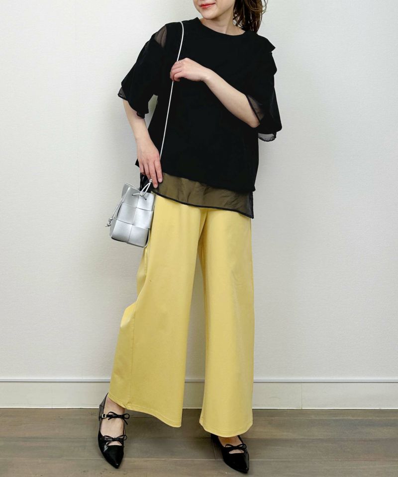 model：H164　着用サイズ：M　ブラック