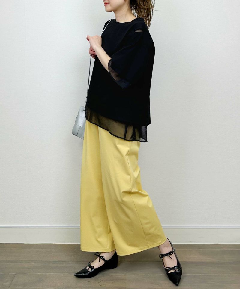 model：H164　着用サイズ：M　ブラック
