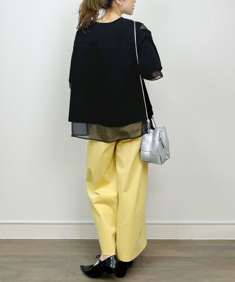 model：H164　着用サイズ：M　ブラック