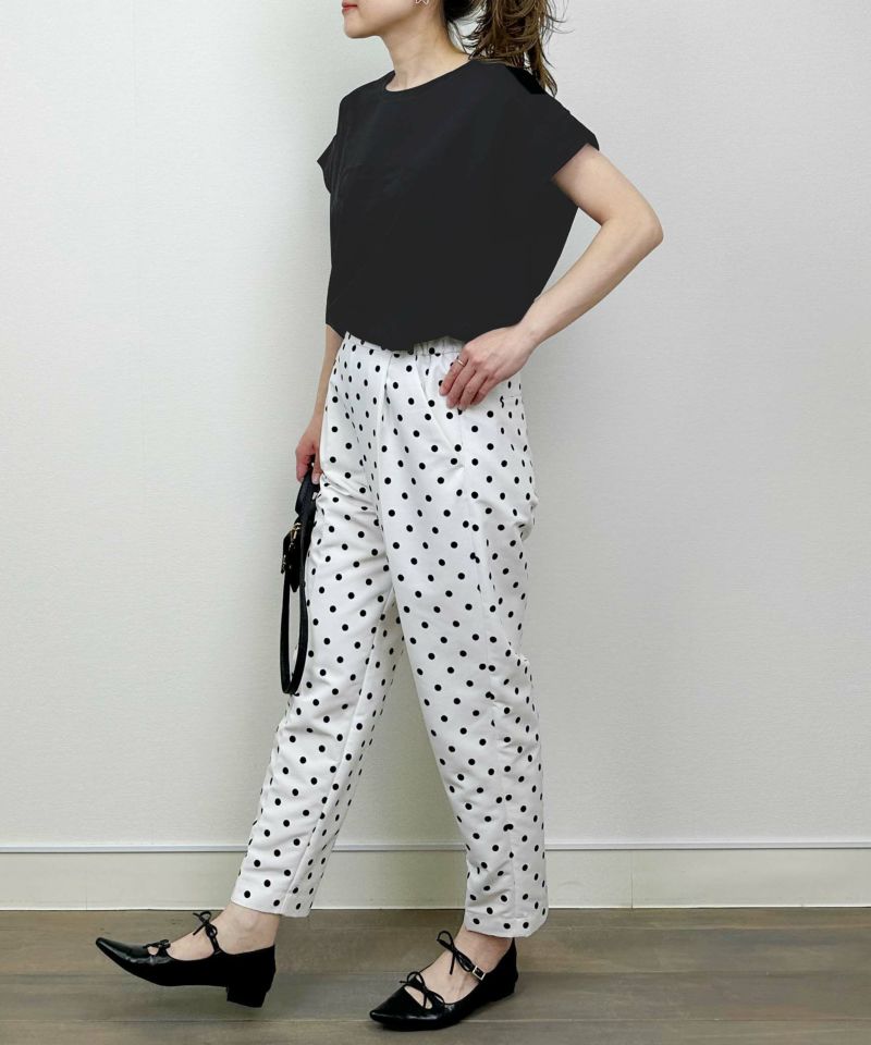 model：H164　着用サイズ：M　ブラック