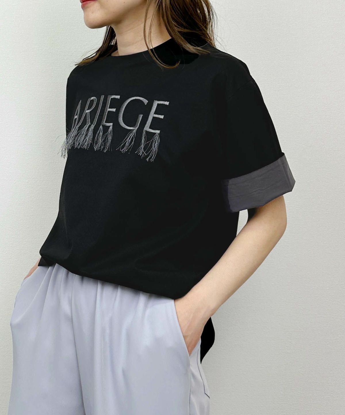 model：H164　着用サイズ：M　ブラック系その他