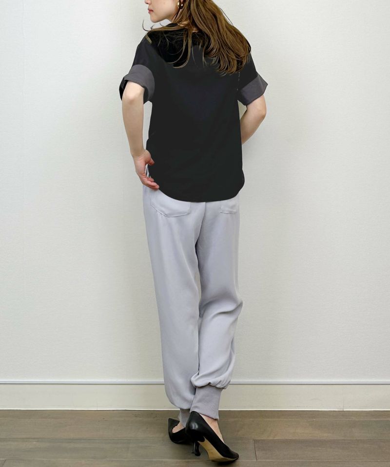 model：H164　着用サイズ：M　ブラック系その他